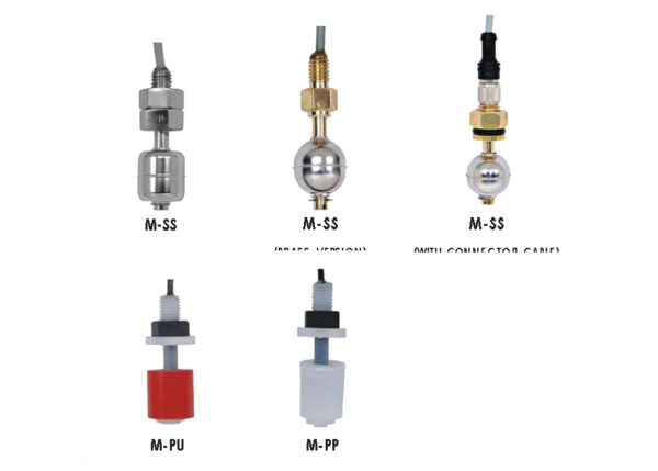 Mini Vertical Mounting Magnetic Float Switch - MVFS