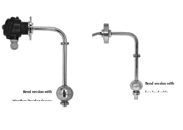 Bend Version Magnetic Float Level Switch - BVFS